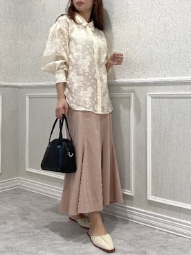 rina momiuraさん（レディース・157cm）の冬コーディネート