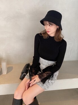 rina momiuraさん(レディース・157cm)の秋コーディネート