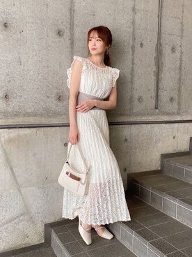 rina momiuraさん（レディース・157cm）の春コーディネート