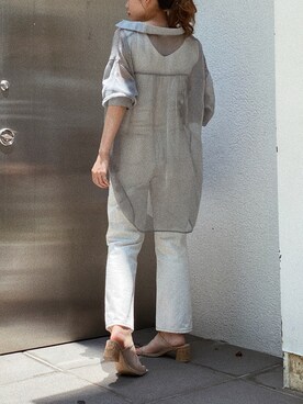 rina momiuraさん（レディース・157cm）の夏コーディネート