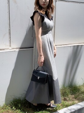 rina momiuraさん（レディース・157cm）の夏コーディネート