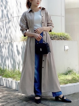 rina momiuraさん（レディース・157cm）の夏コーディネート