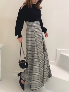 rina momiuraさん（レディース・157cm）の秋コーディネート