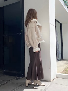 rina momiuraさん（レディース・157cm）の秋コーディネート