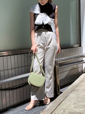 rina momiuraさん（レディース・157cm）の夏コーディネート