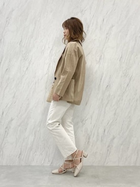 rina momiuraさん(レディース・157cm)の春コーディネート