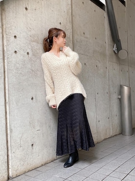 rina momiuraさん（レディース・157cm）の秋コーディネート