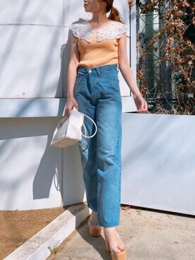 rina momiuraさん(レディース・157cm)の春コーディネート