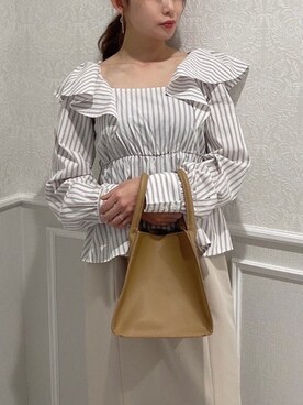 rina momiuraさん(レディース・157cm)の春コーディネート