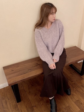 rina momiuraさん(レディース・157cm)の秋コーディネート