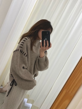 rina momiuraさん(レディース・157cm)の冬コーディネート