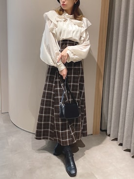 rina momiuraさん(レディース・157cm)の秋コーディネート