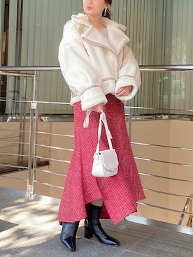 rina momiuraさん（レディース・157cm）の秋コーディネート