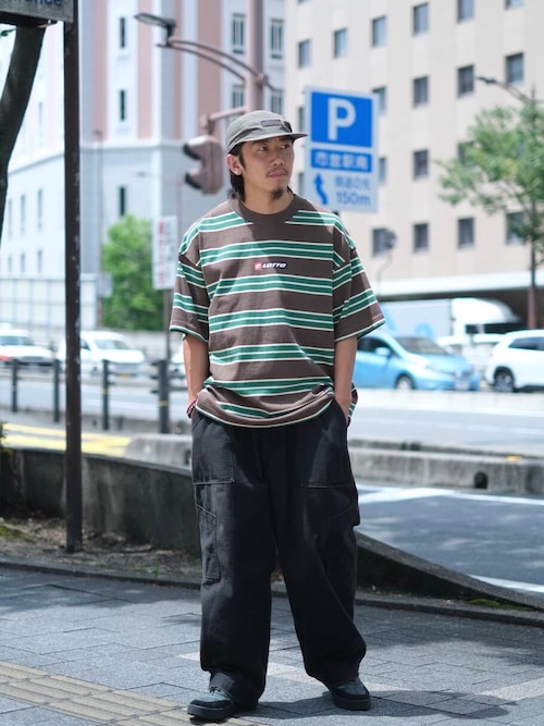LOTTO　MULTI BORDER T-SHIRTS