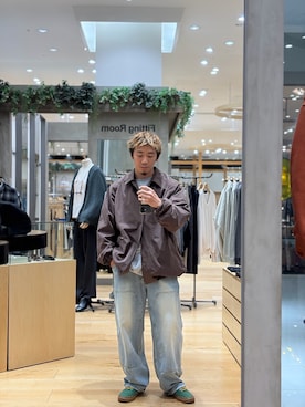 「LOTTO（ロット）のアイテム」を使った、Treeさん（メンズ・168cm）の秋コーディネート