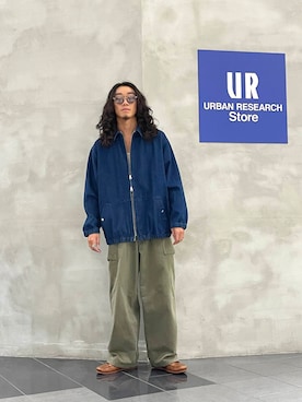 「アイテム（デニムジャケット）」を使った、Treeさん（メンズ・168cm）の夏コーディネート
