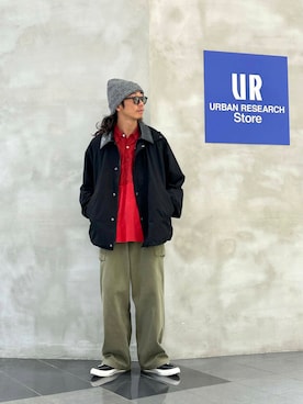 「バブアー」｜「アイテム（その他アウター）」を使った、Treeさん（メンズ・168cm）の秋コーディネート