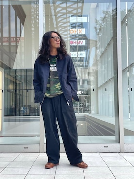 「アイテム（その他アウター）」を使った、Treeさん（メンズ・168cm）の夏コーディネート