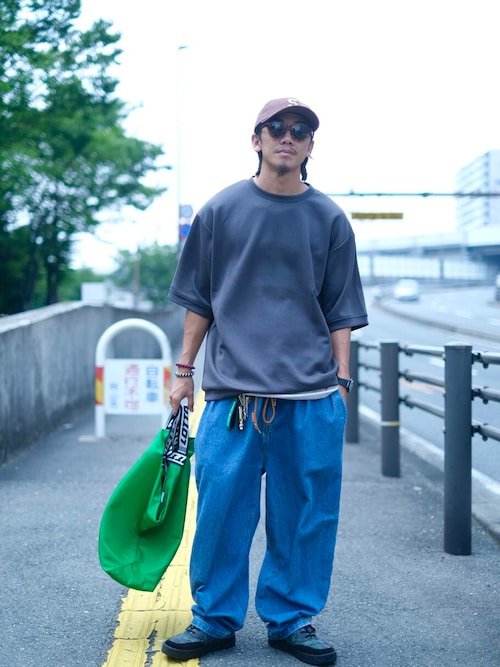 LOTTO　LOGO JACQURDTAPE TOTE BAG