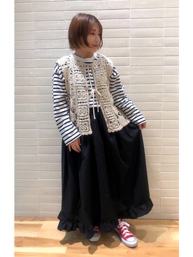 イ シ カ ワ ☁️さん(レディース・145cm)の春コーディネート