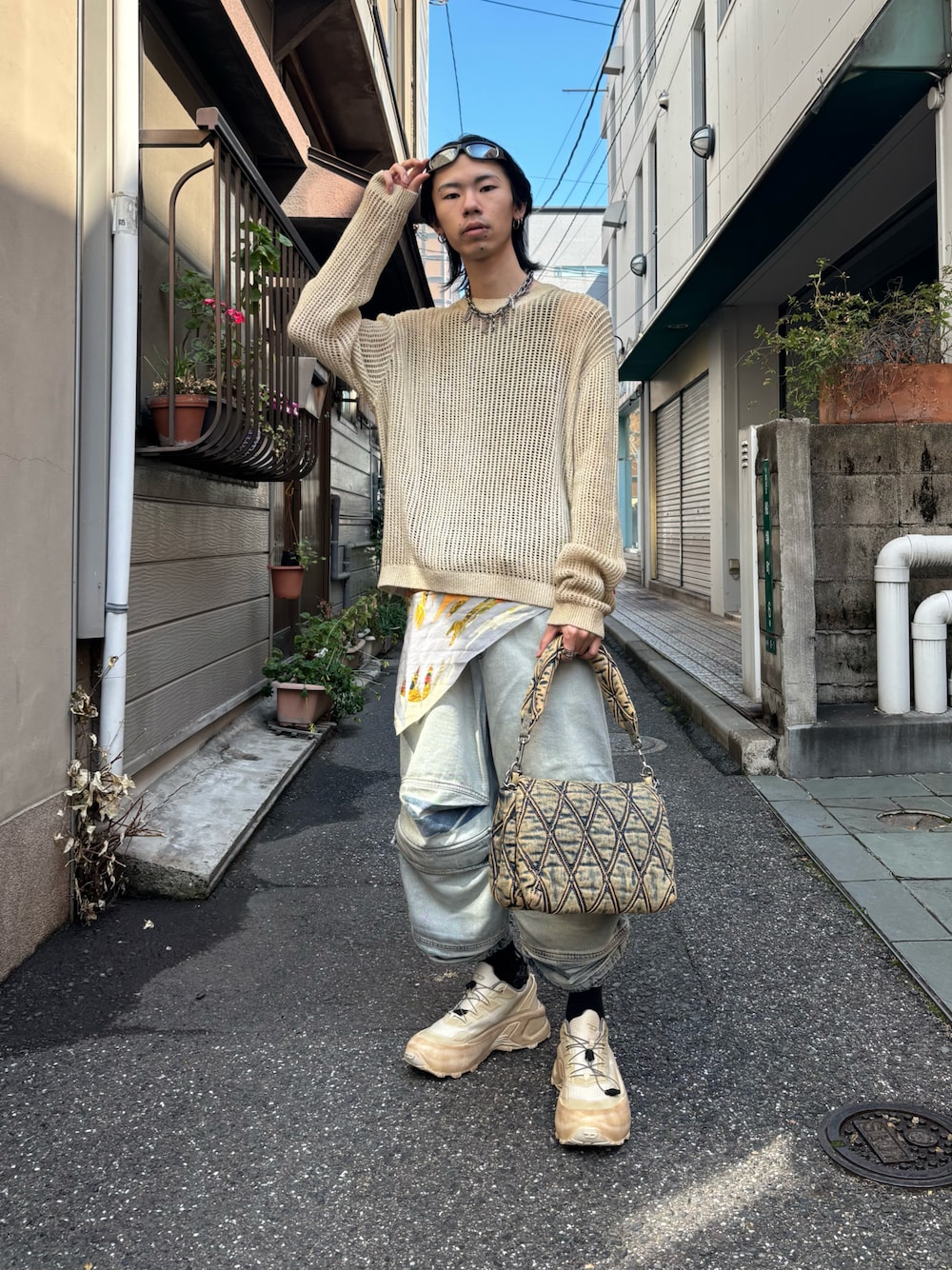 DIESEL（ディーゼル）の「メンズ プルオーバーニット K-SKUAT（ニット 