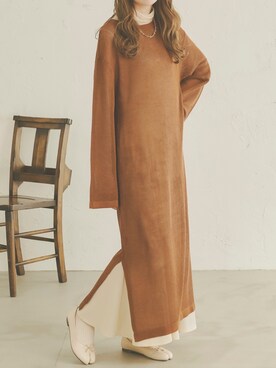アンブルネージュ/AmbreNeige さん(レディース・163cm)の春コーディネート
