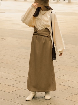 アンブルネージュ/AmbreNeige さん(レディース・163cm)の秋コーディネート