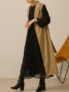 アンブルネージュ/AmbreNeige さん（レディース・163cm）の秋コーディネート