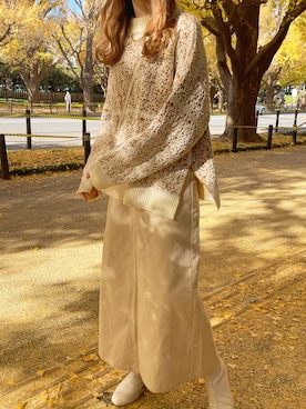 アンブルネージュ/AmbreNeige さん(レディース・163cm)の冬コーディネート