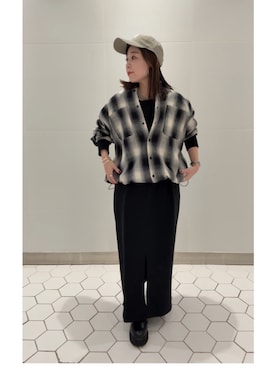 「アイテム（ワンピース/ドレス）」を使った、doudouyukieさん（レディース・153cm・30代）の秋コーディネート