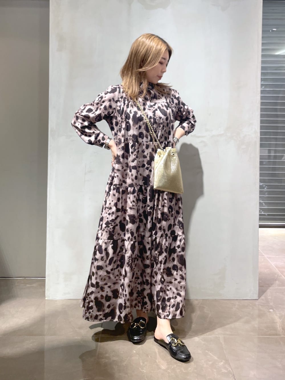 ヒョウ柄ワンピースを使った人気ファッションコーディネート - WEAR