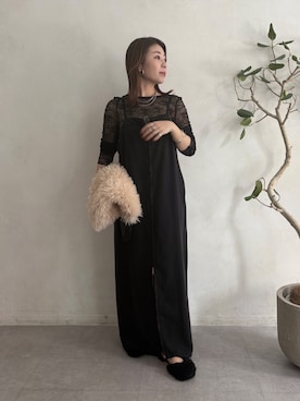 「アイテム（ワンピース/ドレス）」を使った、doudouyukieさん（レディース・153cm・30代）の秋コーディネート