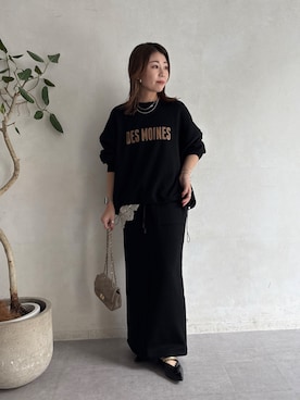 「アイテム（ショルダーバッグ）」を使った、doudouyukieさん（レディース・153cm・30代）の秋コーディネート