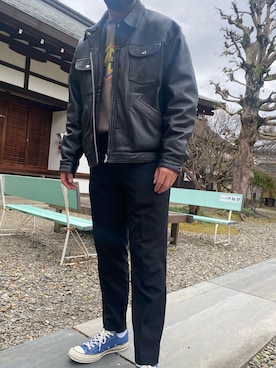 「Journal Standard TRISECT（トライセクト）のアイテム（ジャケット/アウター）」を使った、ryoさん（メンズ・175cm）の春コーディネート