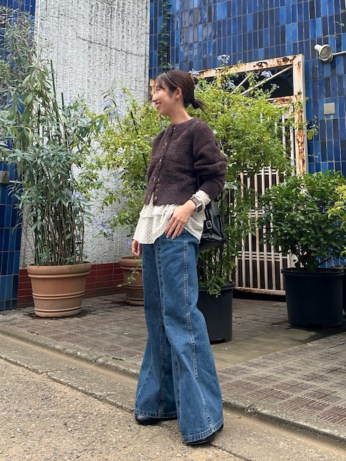 新色BLK登場！3サイズ展開◎】ビューティーフレアデニム（デニム