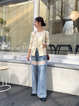 「アイテム（ブーツ）」を使った、YURIさん（レディース・153cm）の秋コーディネート
