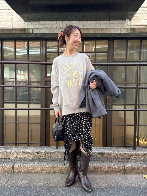 プリントスウェット（Tシャツ/カットソー）｜mystic（ミスティック）の