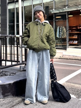 「冬の注目アウター」｜てりおさん（レディース・162cm）の秋コーディネート