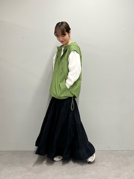 「CIAOPANIC TYPY」｜「アイテム（ブルゾン）」を使った、てりおさん（レディース・162cm）の春コーディネート