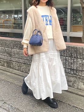 「CIAOPANIC TYPY」｜「アイテム（その他）」を使った、てりおさん（レディース・162cm）の夏コーディネート