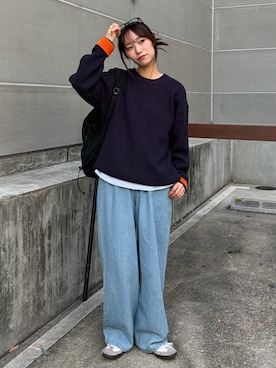 「CIAOPANIC TYPY（チャオパニックティピー）のアイテム」を使った、てりおさん（レディース・162cm）の秋コーディネート