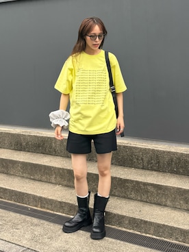「アイテム（バッグ）」を使った、てりおさん（レディース・162cm）の夏コーディネート