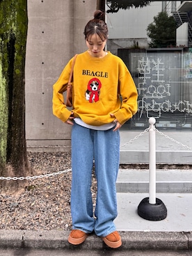 「アイテム（ハンドバッグ）」を使った、てりおさん（レディース・162cm）の秋コーディネート