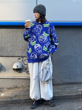 「おでかけコーデ」｜「アイテム（帽子）」を使った、てりおさん（レディース・162cm）の秋コーディネート