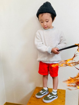 「アイテム（その他）」を使った、ＴＯＵＲＩさん（キッズ・90cm）の秋コーディネート