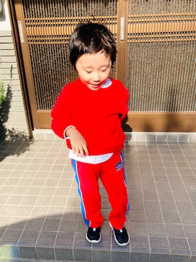 「アイテム（その他）」を使った、ＴＯＵＲＩさん（キッズ・90cm）の冬コーディネート