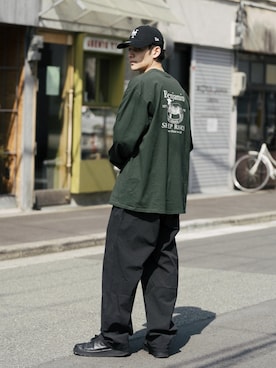 「LiSS（リス）のアイテム」を使った、Ressaca staffさん（メンズ・175cm）の夏コーディネート