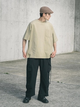 「USAコットン」｜Ressaca staffさん（メンズ・175cm）の夏コーディネート