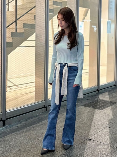 YANUK / Bootcut Foggy Light Blue(ブーツカットデニム 57153341 YANUK / Bootcut Foggy Light Blue(ブーツカットデニム 57153341