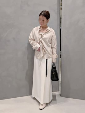 「LORISTELLA（ロリステッラ）のアイテム」を使った、eriさん（レディース・160cm）の春コーディネート